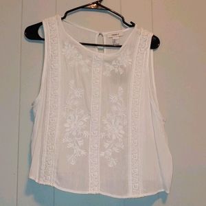 Lace tank top